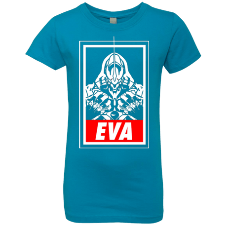 T-Shirts Turquoise / YXS EVA Girls Premium T-Shirt