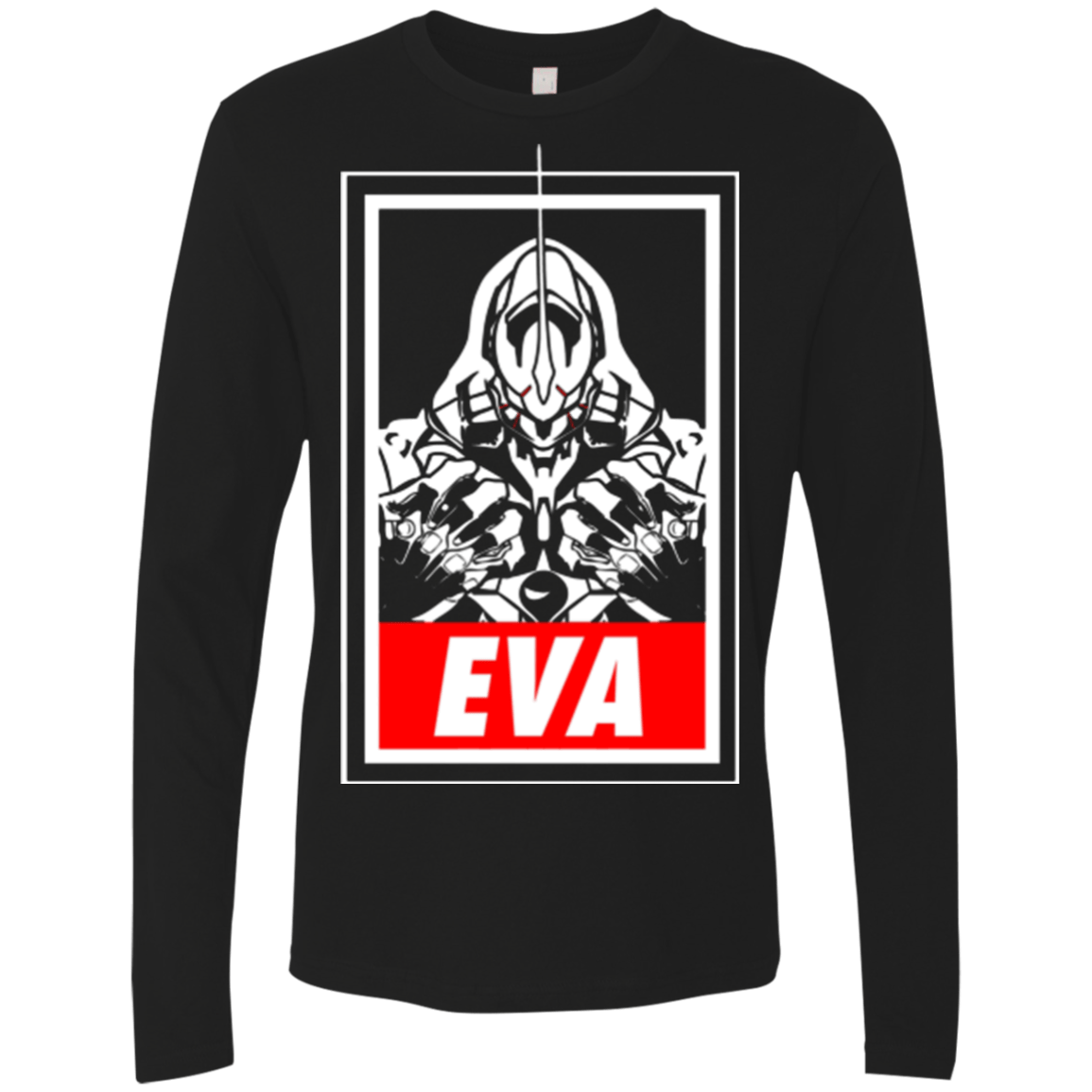 T-Shirts Black / Small EVA Men's Premium Long Sleeve