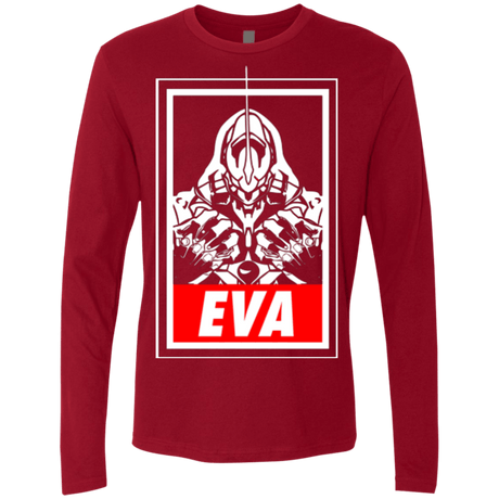 T-Shirts Cardinal / Small EVA Men's Premium Long Sleeve