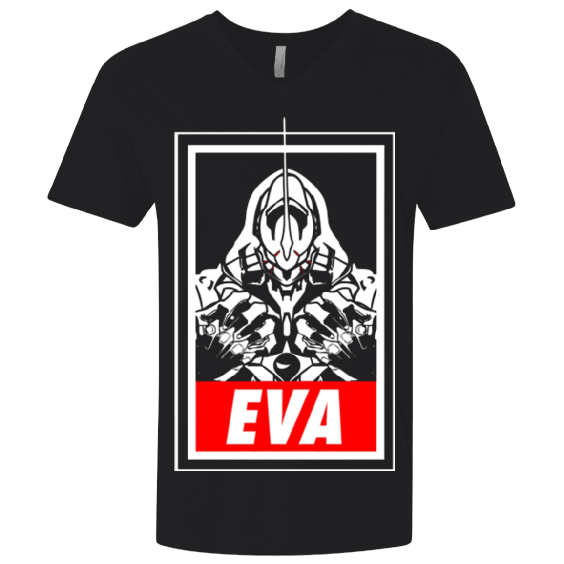 T-Shirts Black / X-Small EVA Men's Premium V-Neck