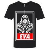 T-Shirts Black / X-Small EVA Men's Premium V-Neck