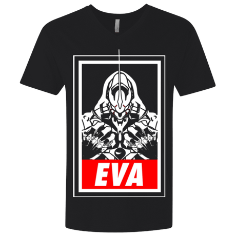 T-Shirts Black / X-Small EVA Men's Premium V-Neck