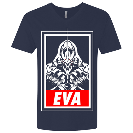 T-Shirts Midnight Navy / X-Small EVA Men's Premium V-Neck
