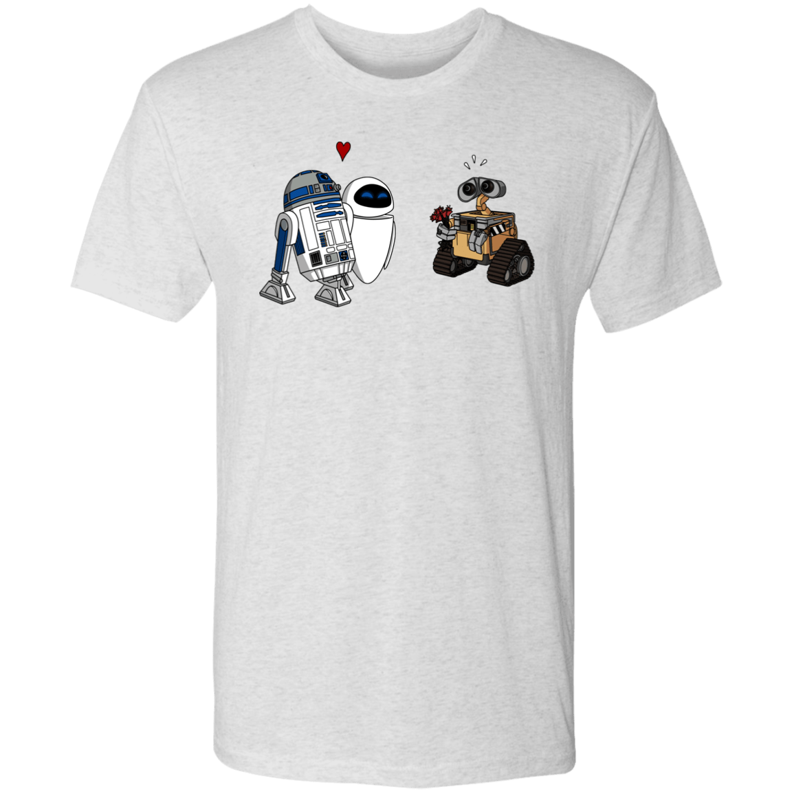 T-Shirts Heather White / S EVA Men's Triblend T-Shirt