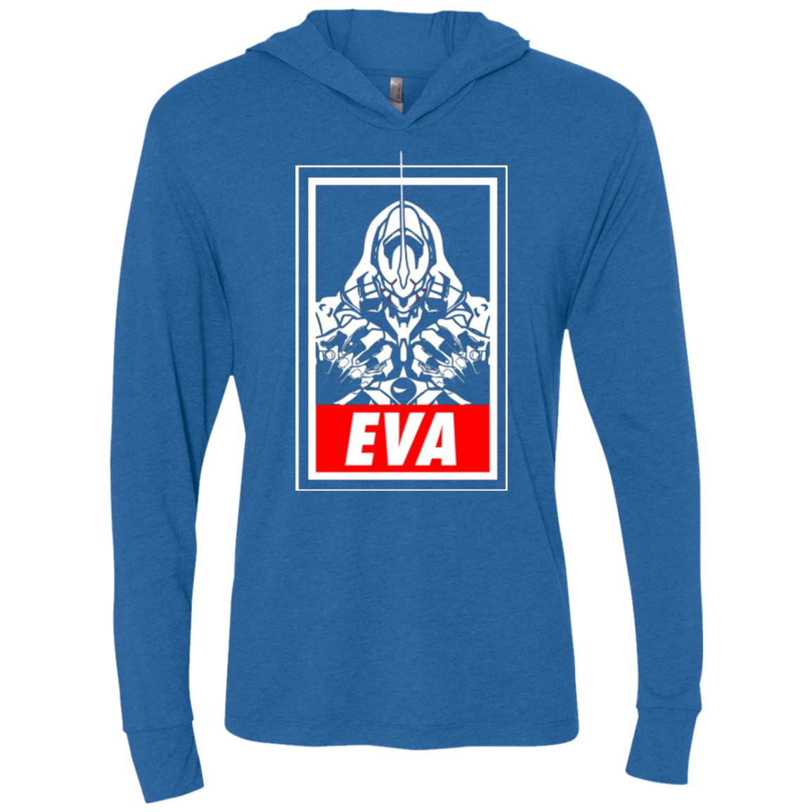 T-Shirts Vintage Royal / X-Small EVA Triblend Long Sleeve Hoodie Tee