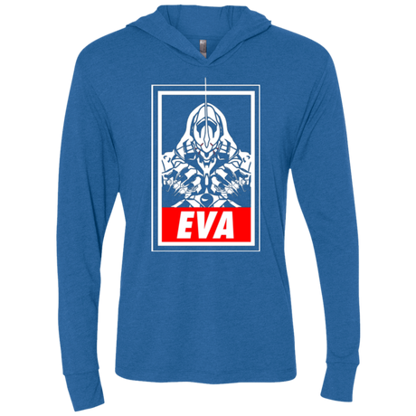 T-Shirts Vintage Royal / X-Small EVA Triblend Long Sleeve Hoodie Tee