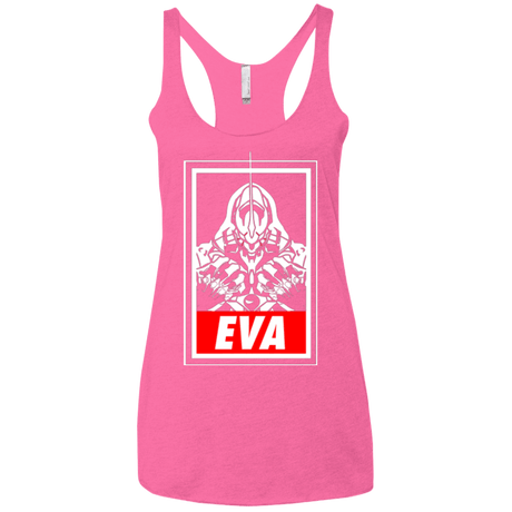 T-Shirts Vintage Pink / X-Small EVA Women's Triblend Racerback Tank