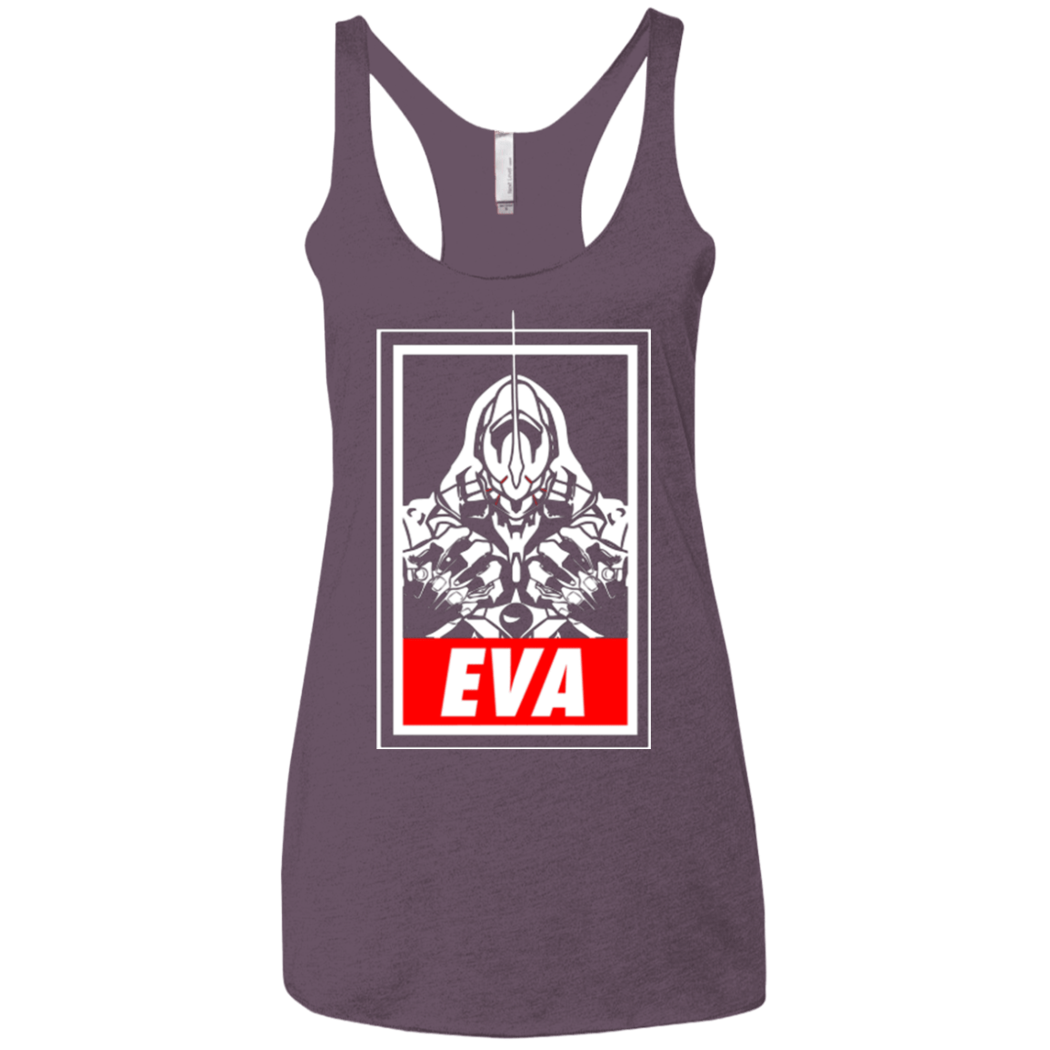 T-Shirts Vintage Purple / X-Small EVA Women's Triblend Racerback Tank