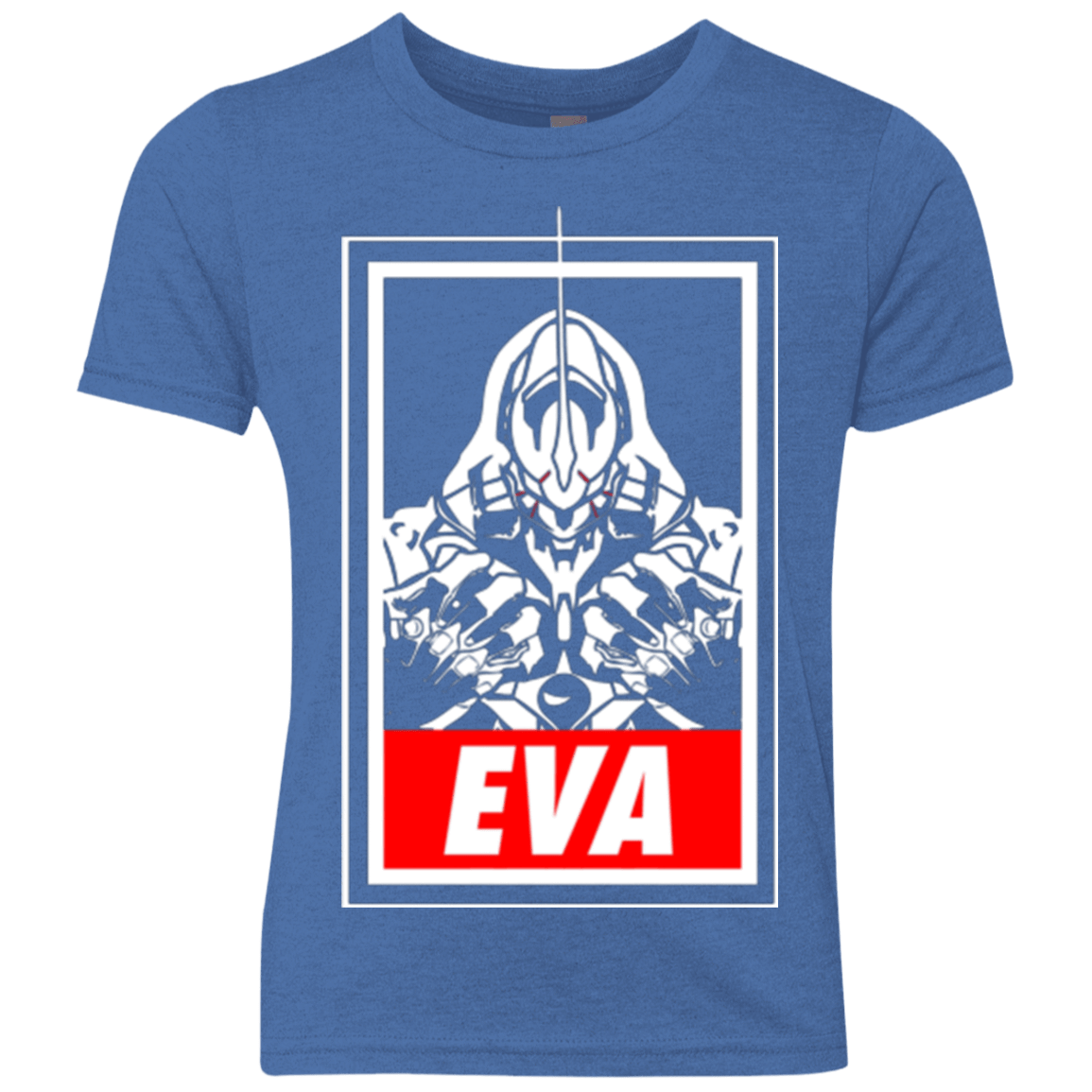 T-Shirts Vintage Royal / YXS EVA Youth Triblend T-Shirt