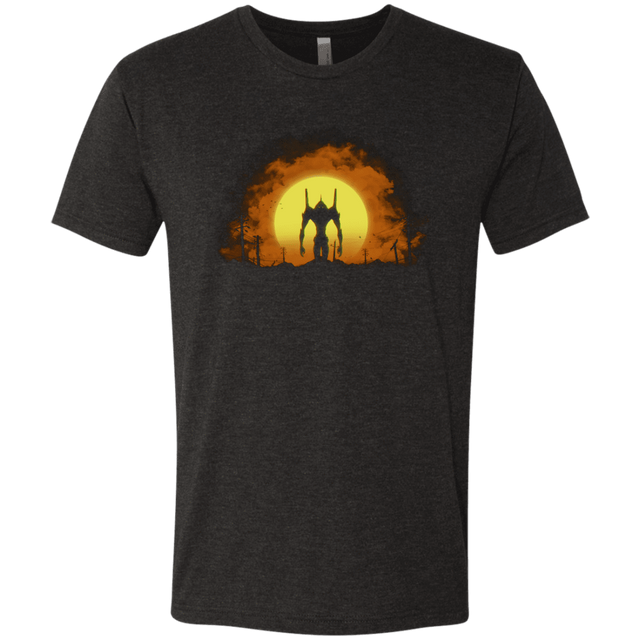 T-Shirts Vintage Black / Small Evangelion Men's Triblend T-Shirt