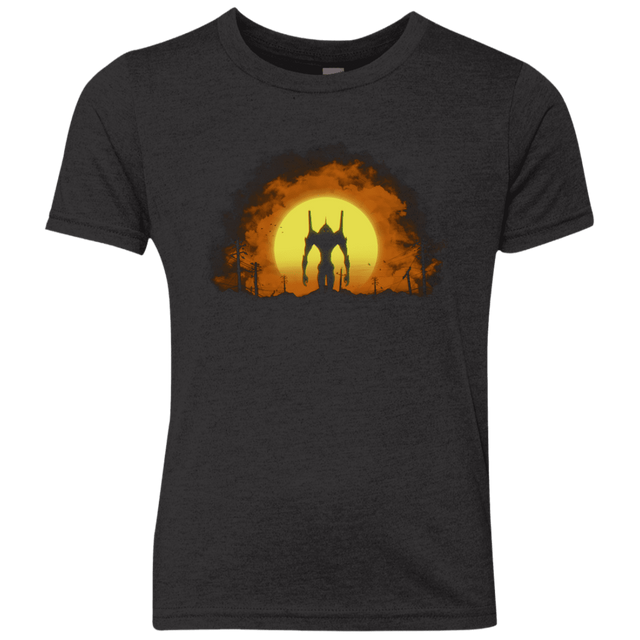 T-Shirts Vintage Black / YXS Evangelion Youth Triblend T-Shirt
