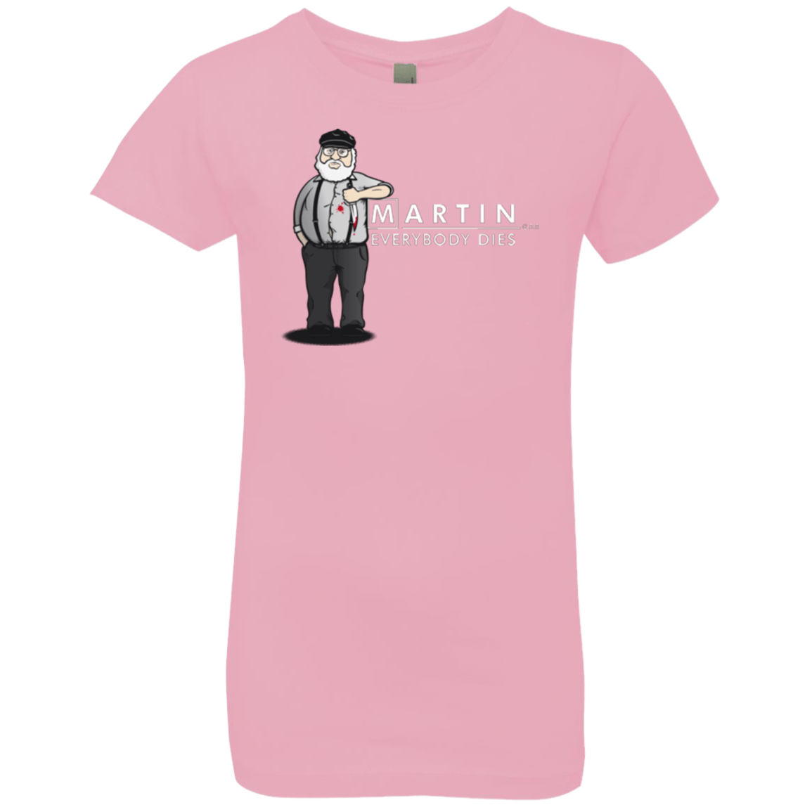 T-Shirts Light Pink / YXS Everybody Dies Girls Premium T-Shirt