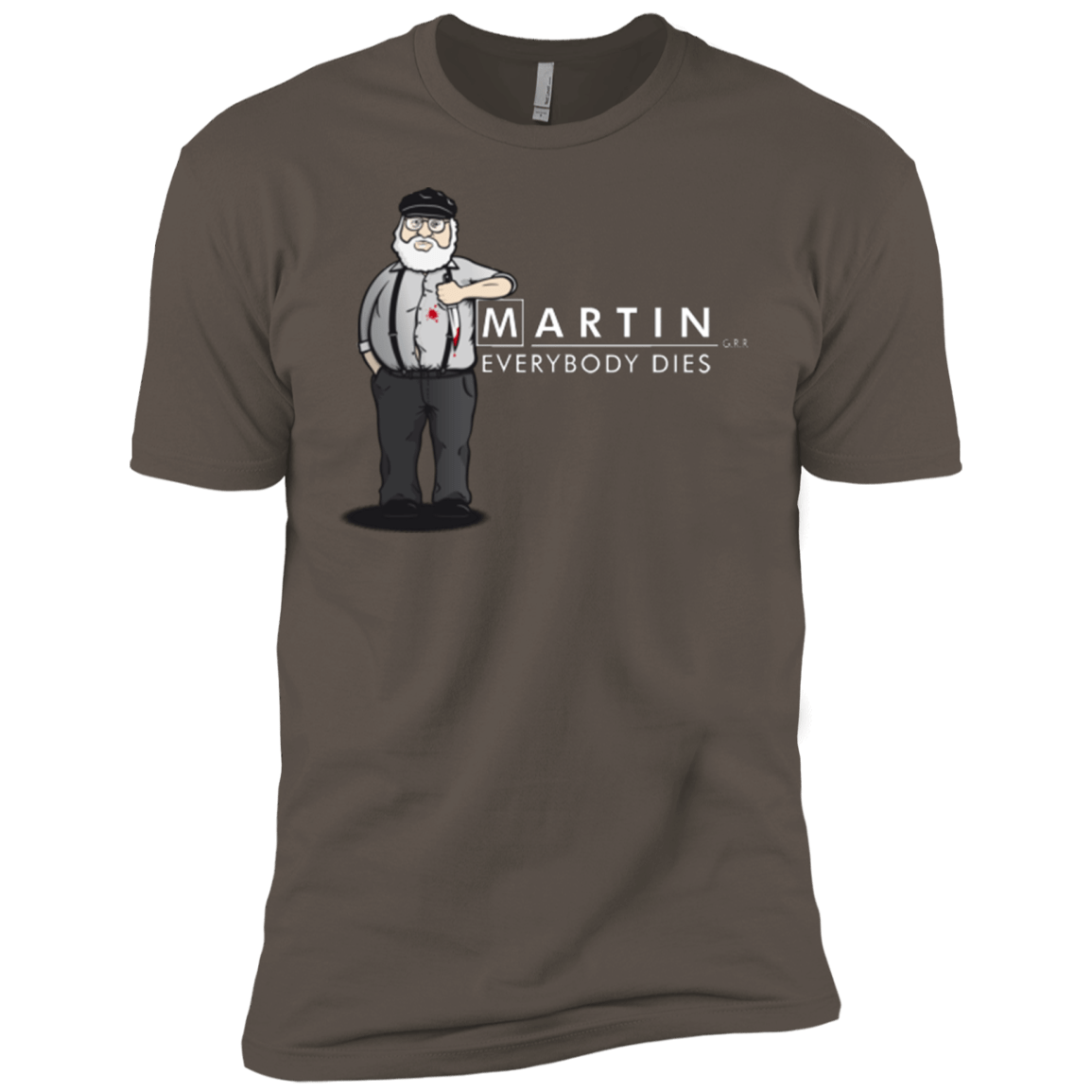 T-Shirts Warm Grey / X-Small Everybody Dies Men's Premium T-Shirt