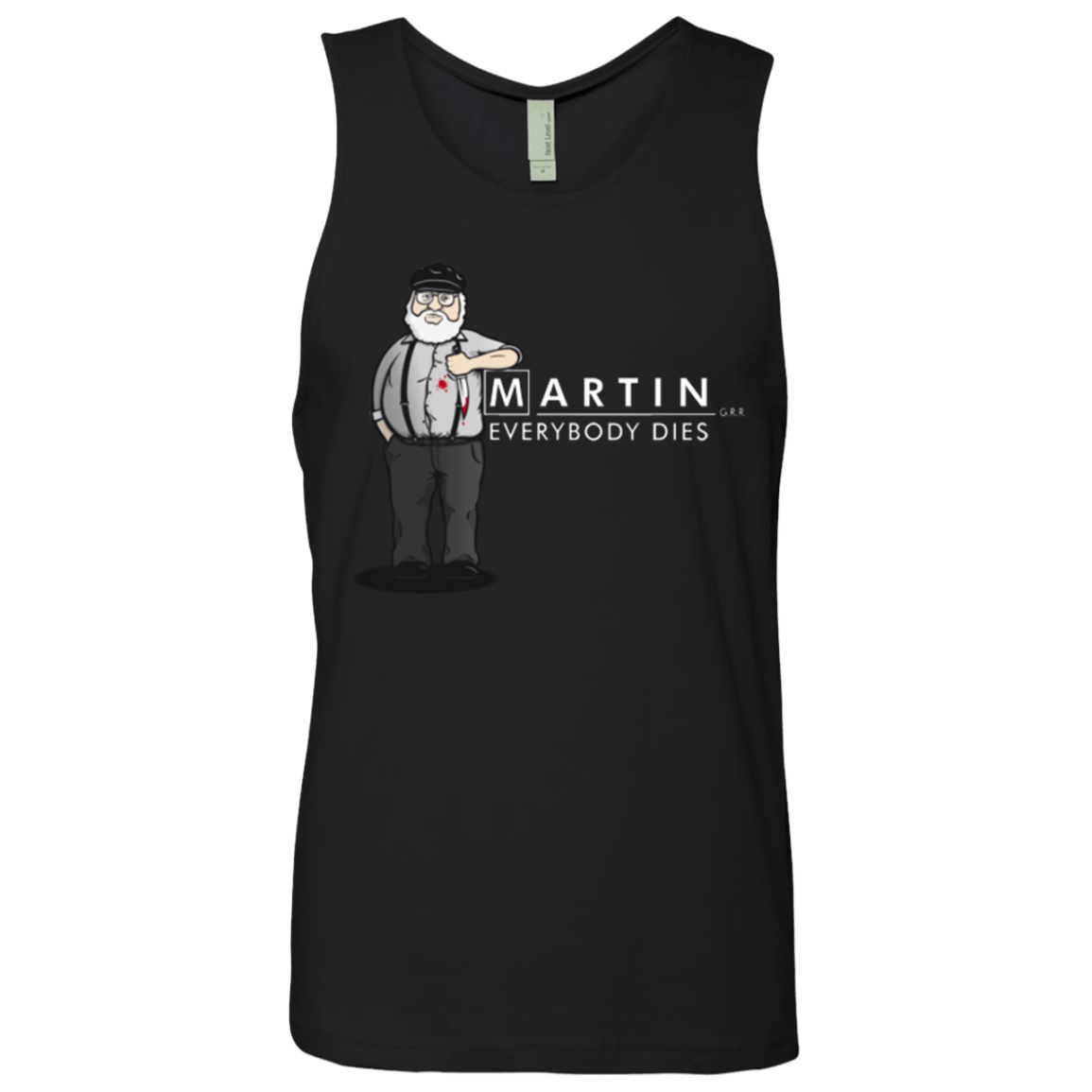 T-Shirts Black / Small Everybody Dies Men's Premium Tank Top
