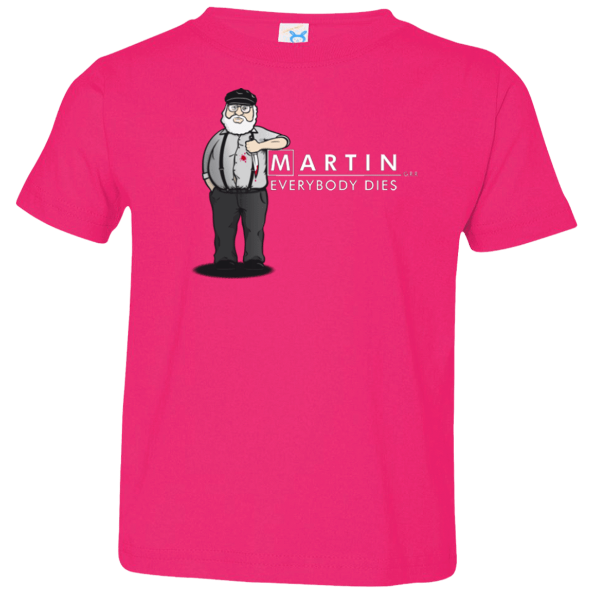 T-Shirts Hot Pink / 2T Everybody Dies Toddler Premium T-Shirt