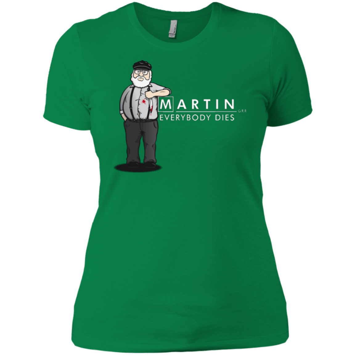 T-Shirts Kelly Green / X-Small Everybody Dies Women's Premium T-Shirt