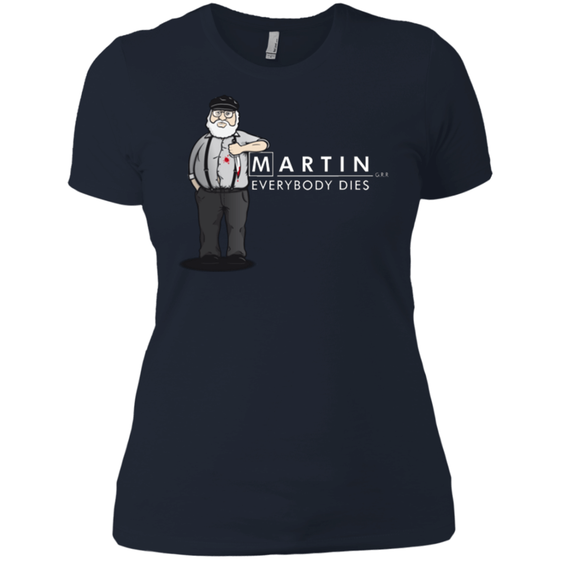 T-Shirts Midnight Navy / X-Small Everybody Dies Women's Premium T-Shirt