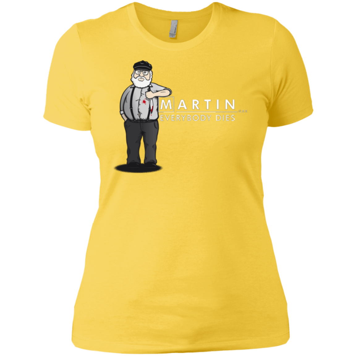 T-Shirts Vibrant Yellow / X-Small Everybody Dies Women's Premium T-Shirt