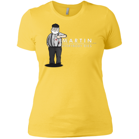 T-Shirts Vibrant Yellow / X-Small Everybody Dies Women's Premium T-Shirt