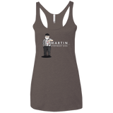 T-Shirts Macchiato / X-Small Everybody Dies Women's Triblend Racerback Tank