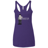 T-Shirts Purple / X-Small Everybody Dies Women's Triblend Racerback Tank