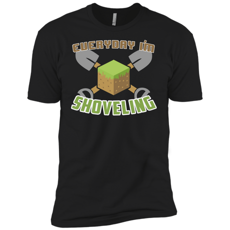 T-Shirts Black / YXS Everyday Shoveling Boys Premium T-Shirt