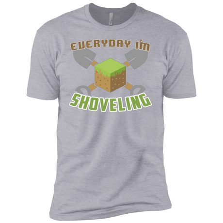 T-Shirts Heather Grey / YXS Everyday Shoveling Boys Premium T-Shirt