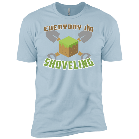 T-Shirts Light Blue / YXS Everyday Shoveling Boys Premium T-Shirt