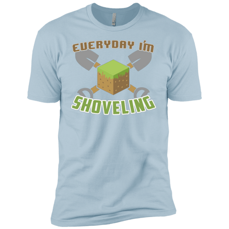 T-Shirts Light Blue / YXS Everyday Shoveling Boys Premium T-Shirt