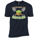 T-Shirts Midnight Navy / YXS Everyday Shoveling Boys Premium T-Shirt