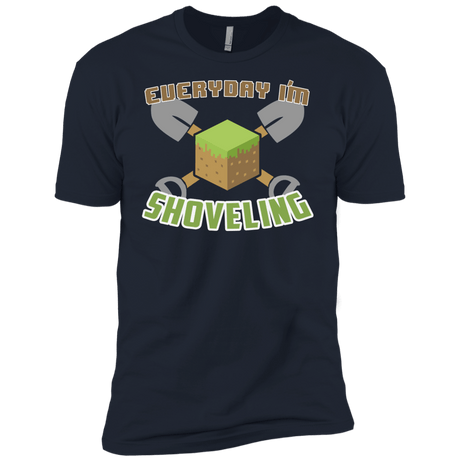T-Shirts Midnight Navy / YXS Everyday Shoveling Boys Premium T-Shirt