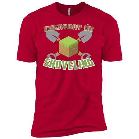 T-Shirts Red / YXS Everyday Shoveling Boys Premium T-Shirt
