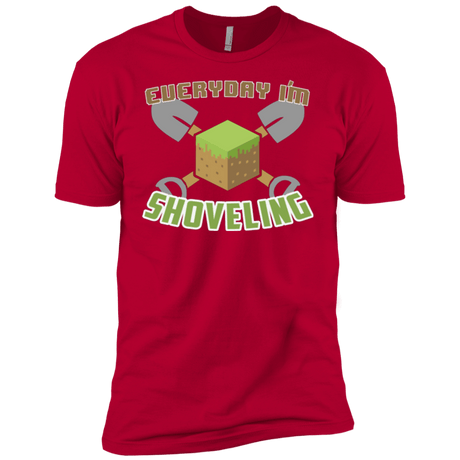 T-Shirts Red / YXS Everyday Shoveling Boys Premium T-Shirt