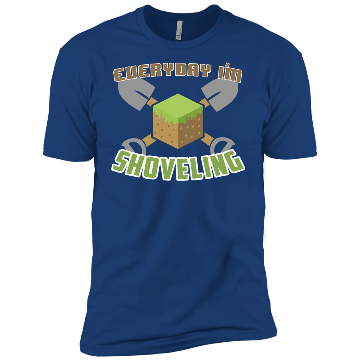 T-Shirts Royal / YXS Everyday Shoveling Boys Premium T-Shirt