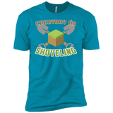 T-Shirts Turquoise / YXS Everyday Shoveling Boys Premium T-Shirt