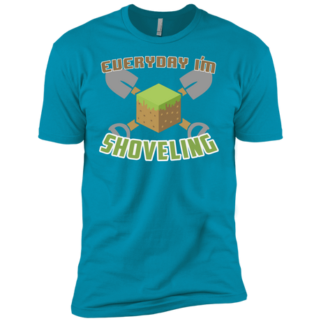 T-Shirts Turquoise / YXS Everyday Shoveling Boys Premium T-Shirt