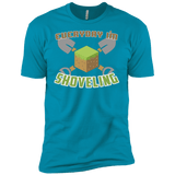 T-Shirts Turquoise / YXS Everyday Shoveling Boys Premium T-Shirt