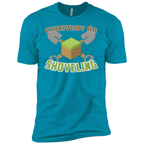 T-Shirts Turquoise / YXS Everyday Shoveling Boys Premium T-Shirt