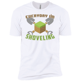 T-Shirts White / YXS Everyday Shoveling Boys Premium T-Shirt