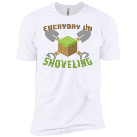 T-Shirts White / YXS Everyday Shoveling Boys Premium T-Shirt