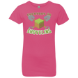 T-Shirts Hot Pink / YXS Everyday Shoveling Girls Premium T-Shirt