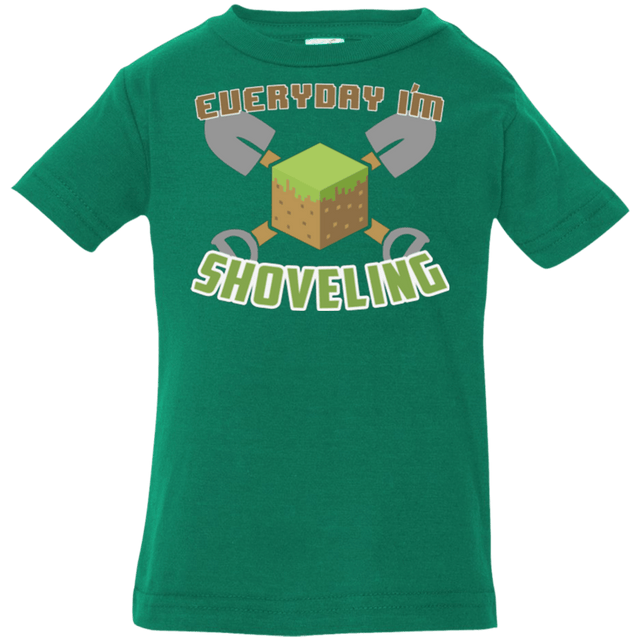 T-Shirts Kelly / 6 Months Everyday Shoveling Infant Premium T-Shirt