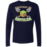 T-Shirts Midnight Navy / Small Everyday Shoveling Men's Premium Long Sleeve