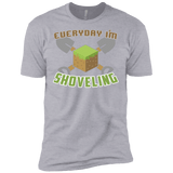 T-Shirts Heather Grey / X-Small Everyday Shoveling Men's Premium T-Shirt