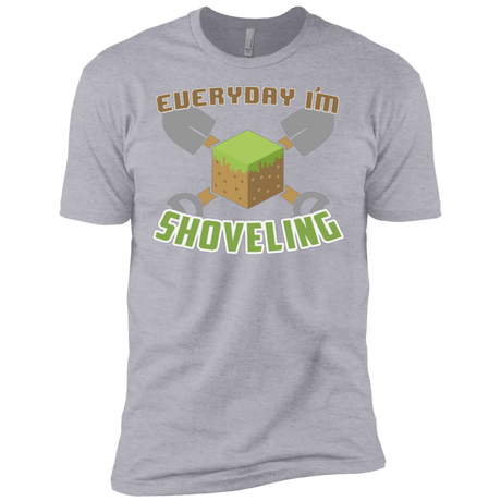 T-Shirts Heather Grey / X-Small Everyday Shoveling Men's Premium T-Shirt