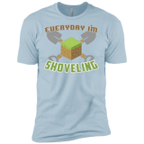 T-Shirts Light Blue / X-Small Everyday Shoveling Men's Premium T-Shirt