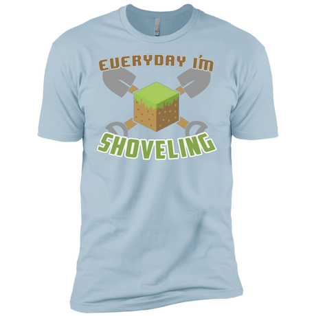 T-Shirts Light Blue / X-Small Everyday Shoveling Men's Premium T-Shirt