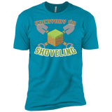 T-Shirts Turquoise / X-Small Everyday Shoveling Men's Premium T-Shirt