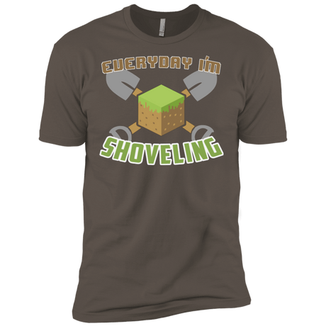 T-Shirts Warm Grey / X-Small Everyday Shoveling Men's Premium T-Shirt