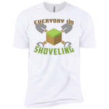 T-Shirts White / X-Small Everyday Shoveling Men's Premium T-Shirt